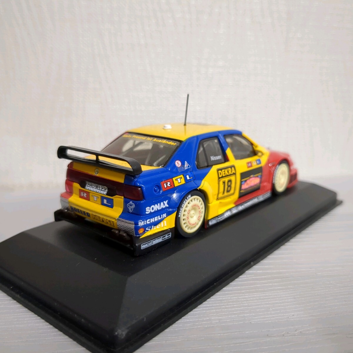 MINICHAMPS 1/43 Alfa Romeo 155 V6 TI DTM 1994 Team Schubel K.Nissen Alpha * Romeo die-cast minicar Minichamps 