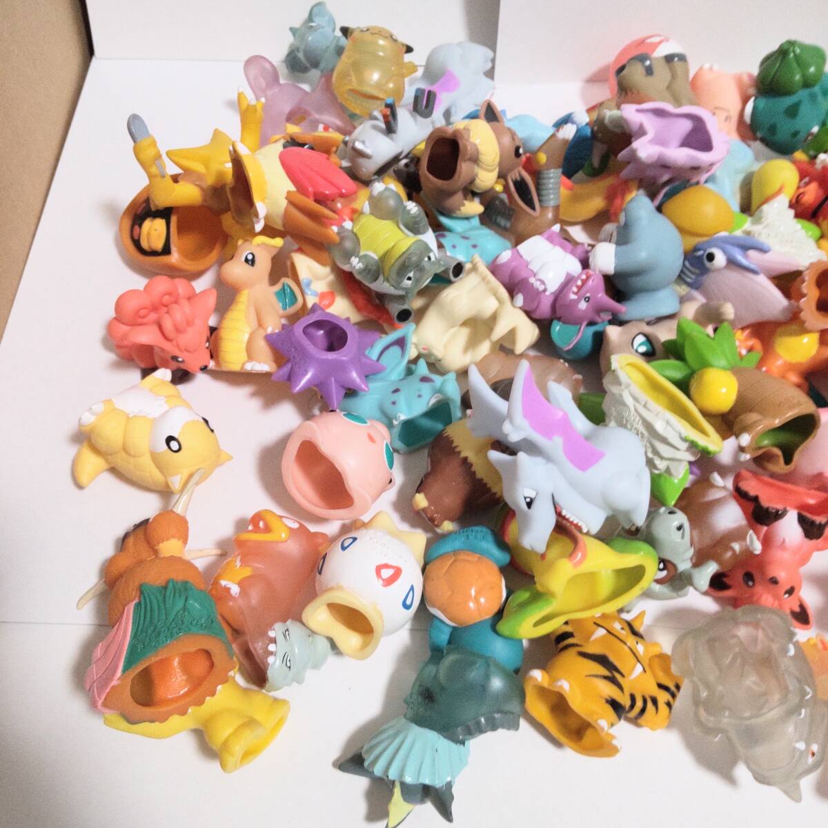 初期 ポケモン 指人形 107個 まとめ売り クリアあり 昭和 平成 初期 ポケモン 指人形 107個 まとめ売り クリアあり 昭和 平成