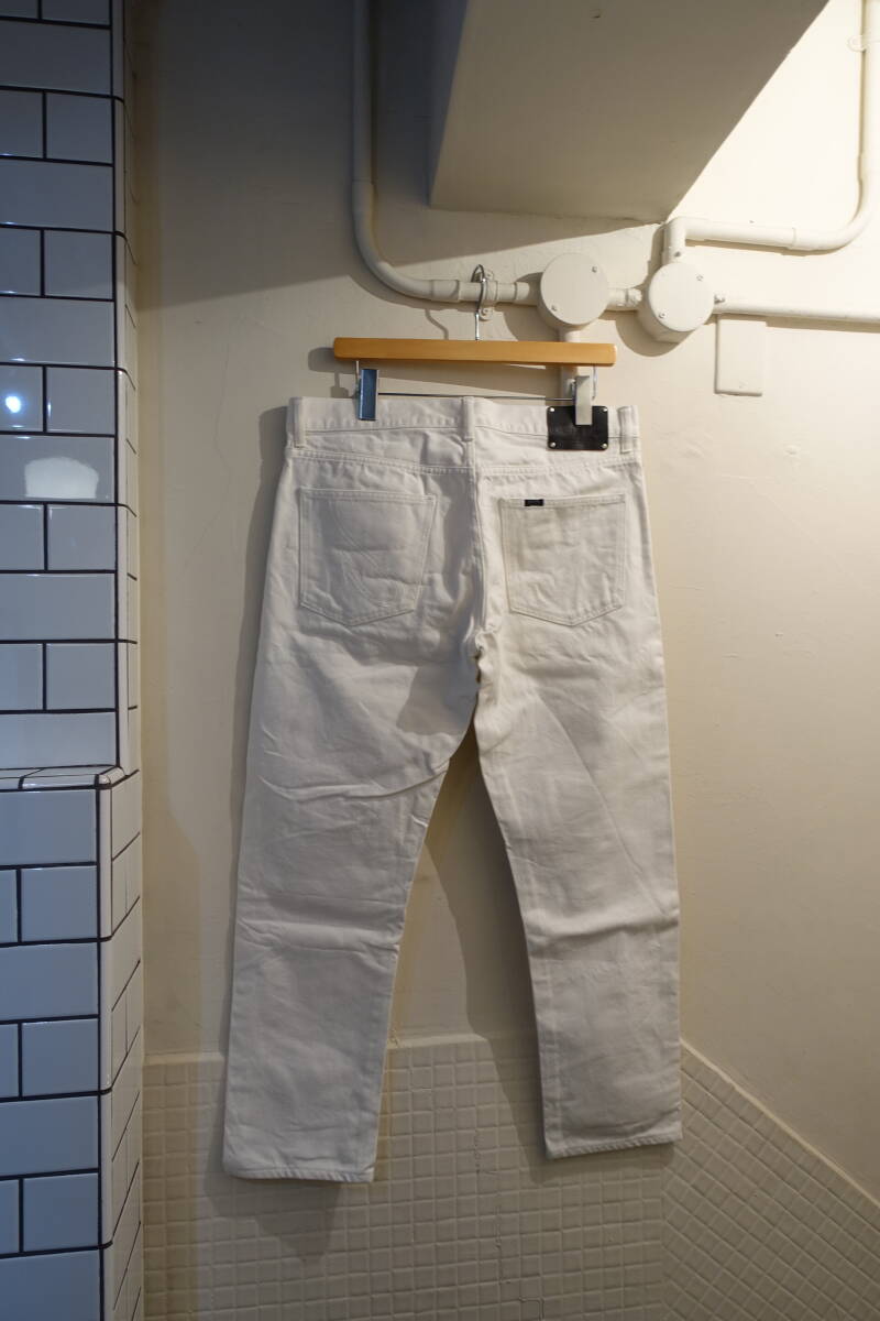 RATS ホワイト　デニム　パンツ　23ＡＷ　定価29480円　23’ＲＤ－０８１１Ｂ　WHITE DENIM PANTS SLIM