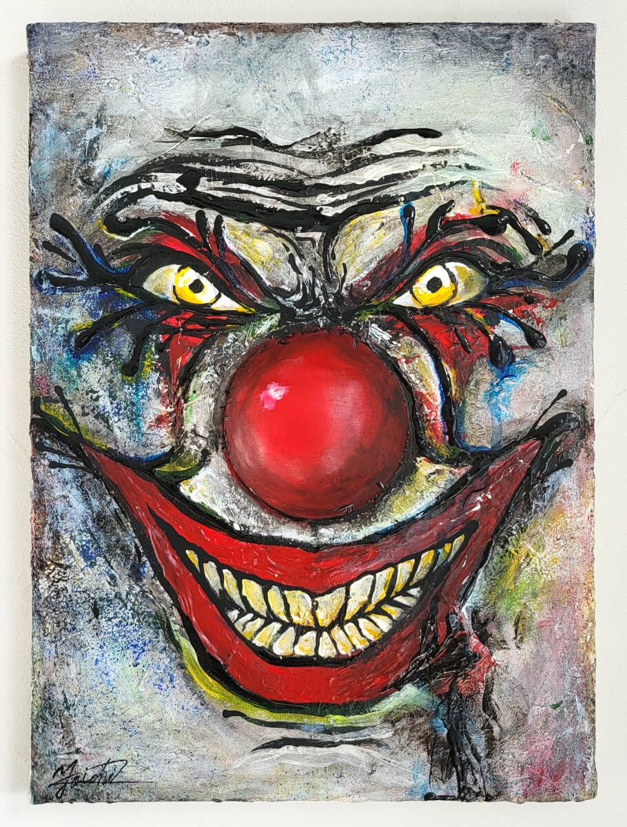 LOOK! / 抽象画 キャンバス 33×24㎝ F4 原画1点のみ モダン LOOK! / 抽象画 キャンバス 33×24㎝ F4 原画1点のみ モダン