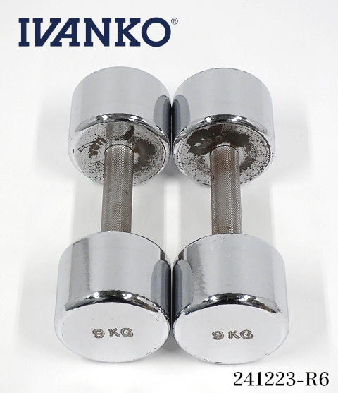 5250円 【送料別】☆IVANKO イヴァンコ クロームダンベル 5250円 【送料別】☆IVANKO イヴァンコ クロームダンベル