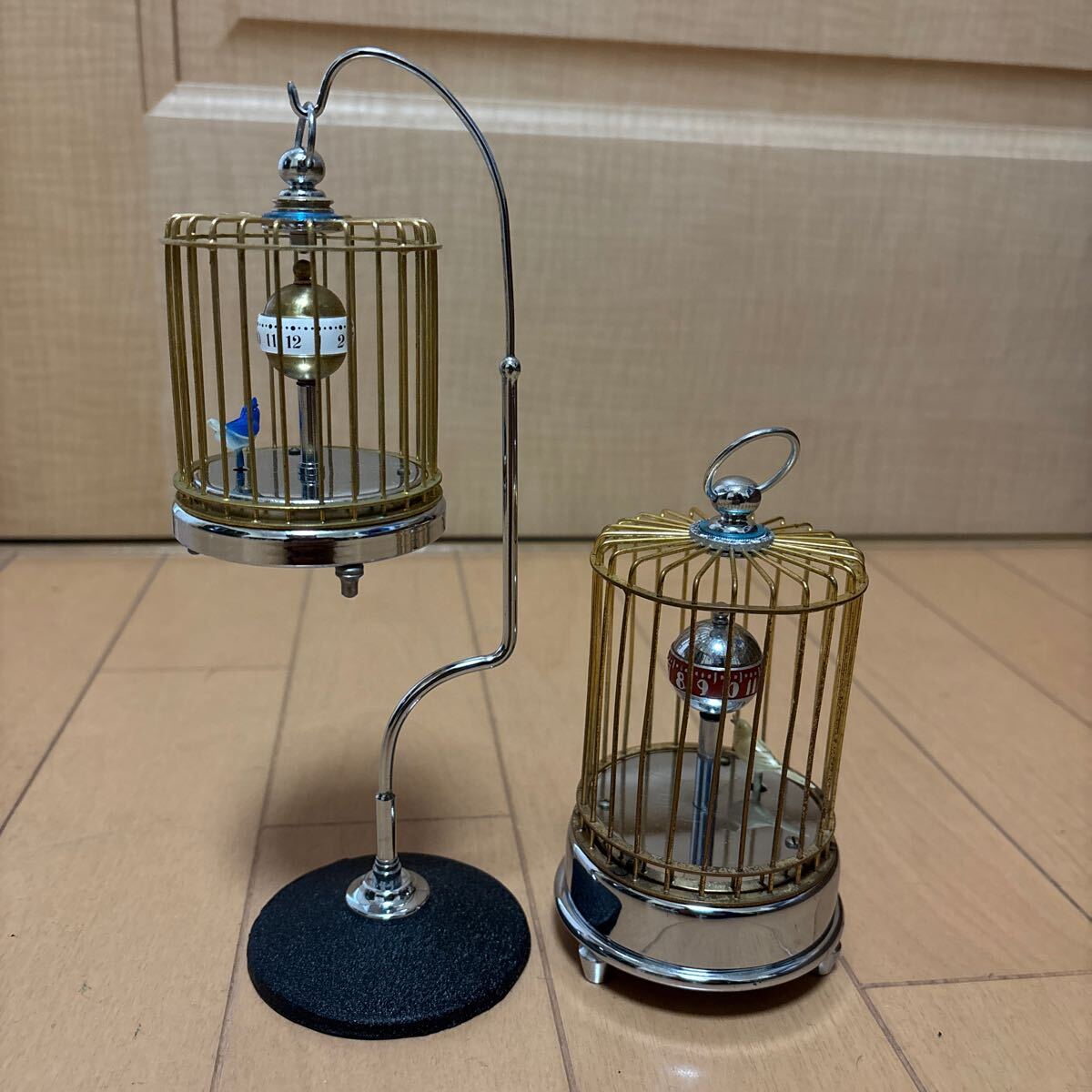 鳥かご時計 鳥籠 オキュパイドジャパン occupied JAPAN からくり 鳥かご時計 鳥籠 オキュパイドジャパン occupied JAPAN からくり