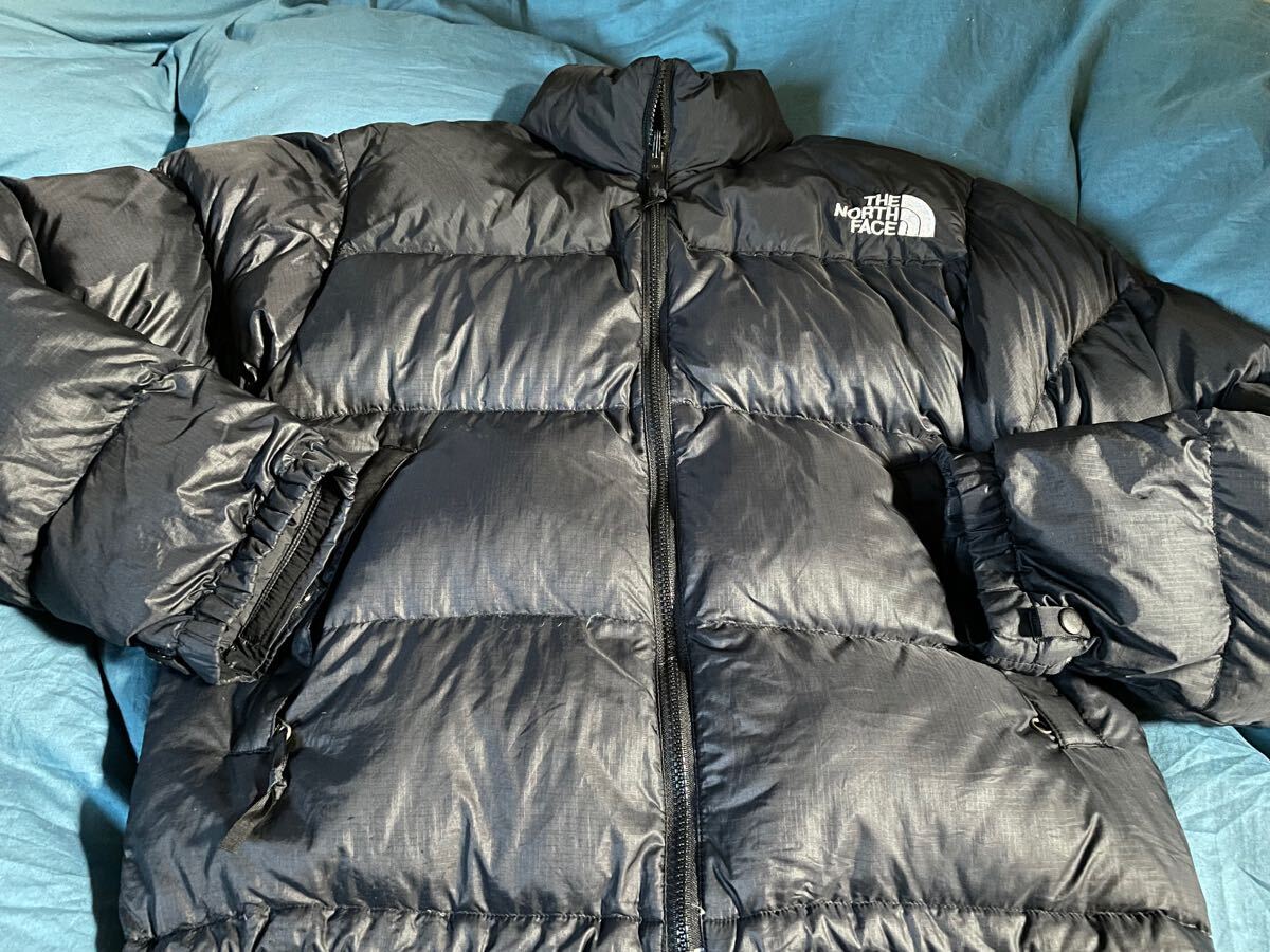 ☆☆昔のノースフェイスのダウンジャケット.M.ブラック☆☆ NORTH FACE☆☆