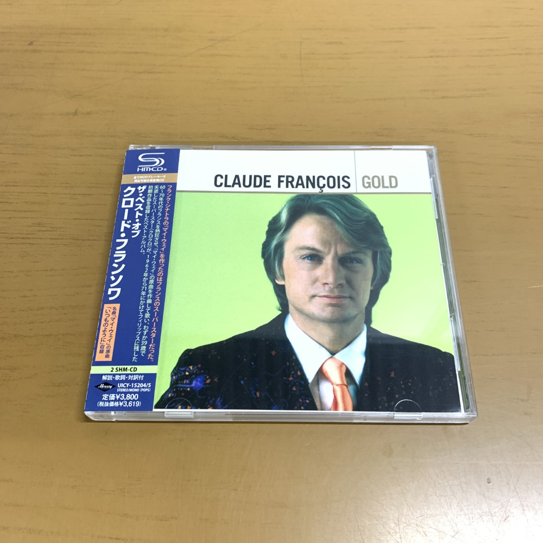 ▲01)【同梱不可】【帯付き】ザ・ベスト・オブ クロード・フランソワ/Claude Francois/2SHM-CD/UICY-15204/5/国内盤/CD/A