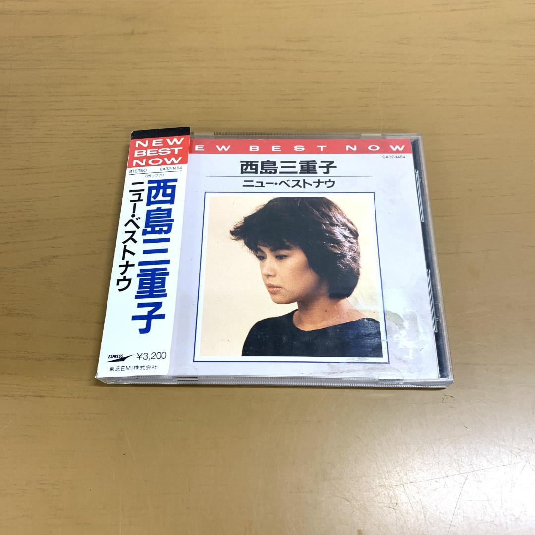 ▲01)【同梱不可】【帯付き】西島三重子/ニュー・ベスト・ナウ/CA32-1464/CD/A