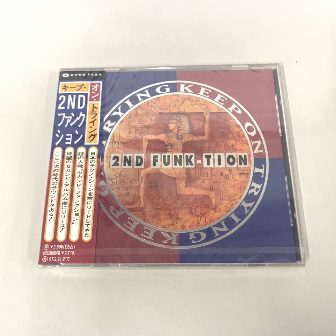 ●01)【同梱不可】【未開封】キープ・オン・トライング/2ND FUNK-TION/Keep On Trying/CD/AVCD 11248/A