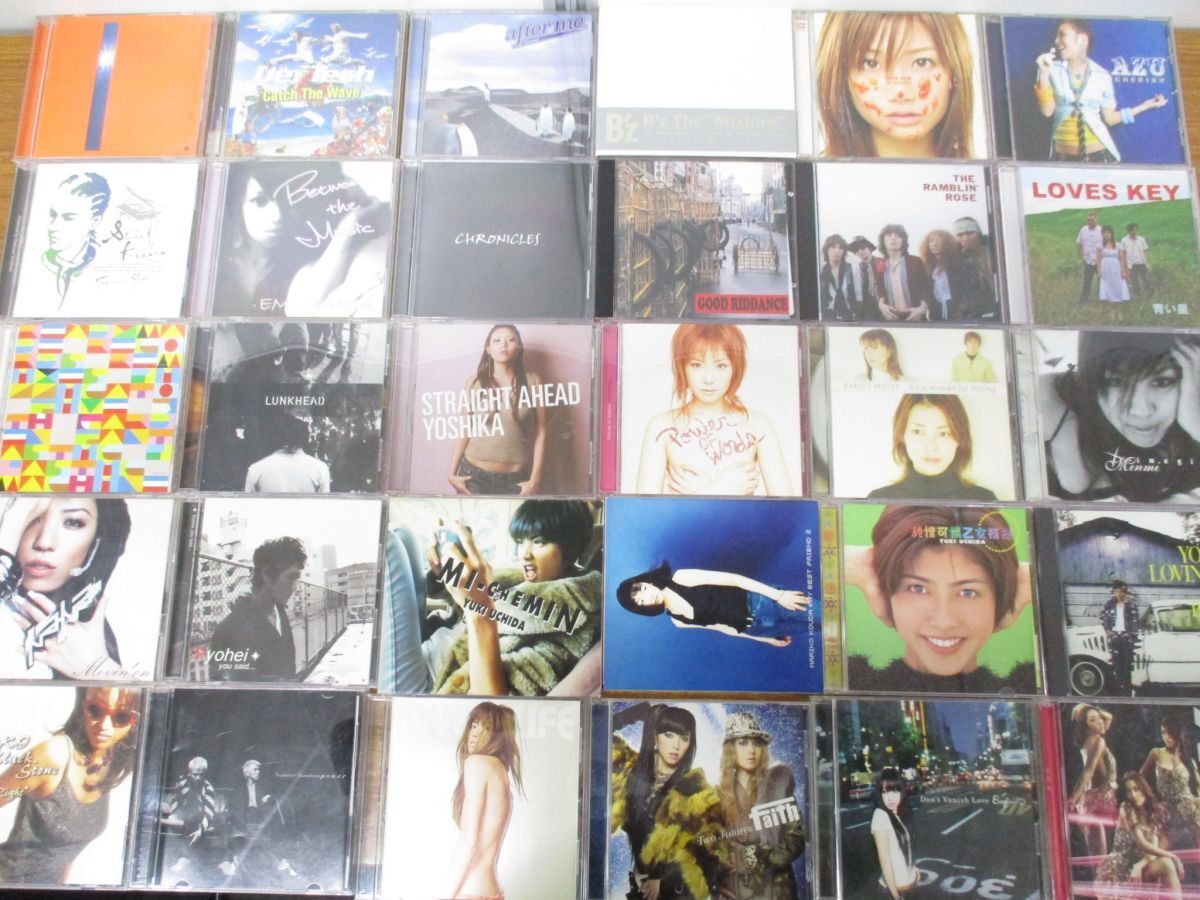 ■01)【同梱不可】邦楽など CDまとめ売り約130点大量セット/大塚愛/椎名へきる/B’ｚ/hitomi/内田有紀/工藤静香/B