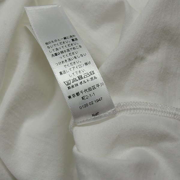 DIOR◇ディオール・半袖Tシャツ◇ホワイト 13サイズ 美品_画像8