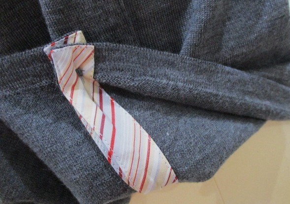 イタリア製　OTTIMO BRACCIO オッティモブラッチョ　ニットカーディガン　送料無料　グレー_画像7