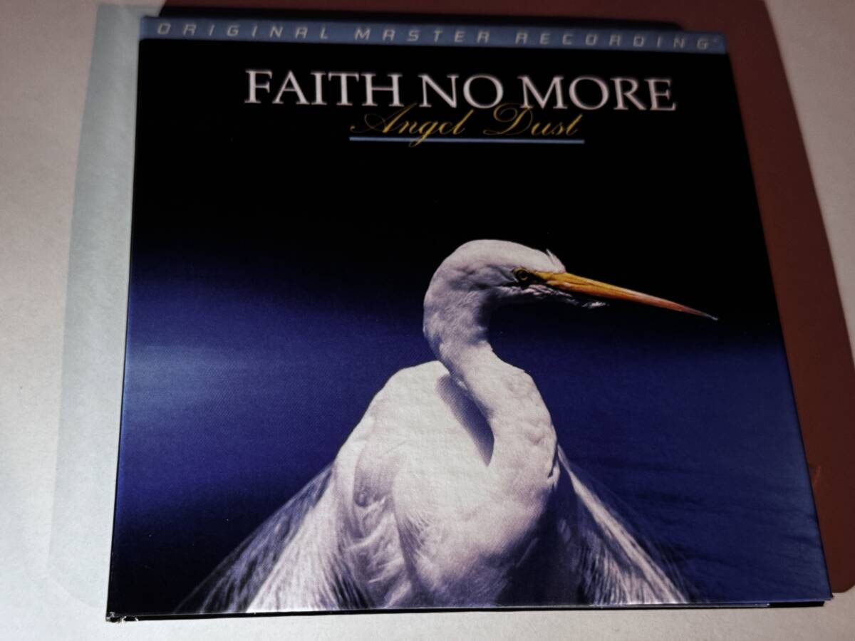 FAITH NO MORE ANGEL DUST MFSL 24K Gold CD Mobile Fidelity UDCD フェイス・ノー・モア エンジェル・ダスト　モービル・フィデリティ