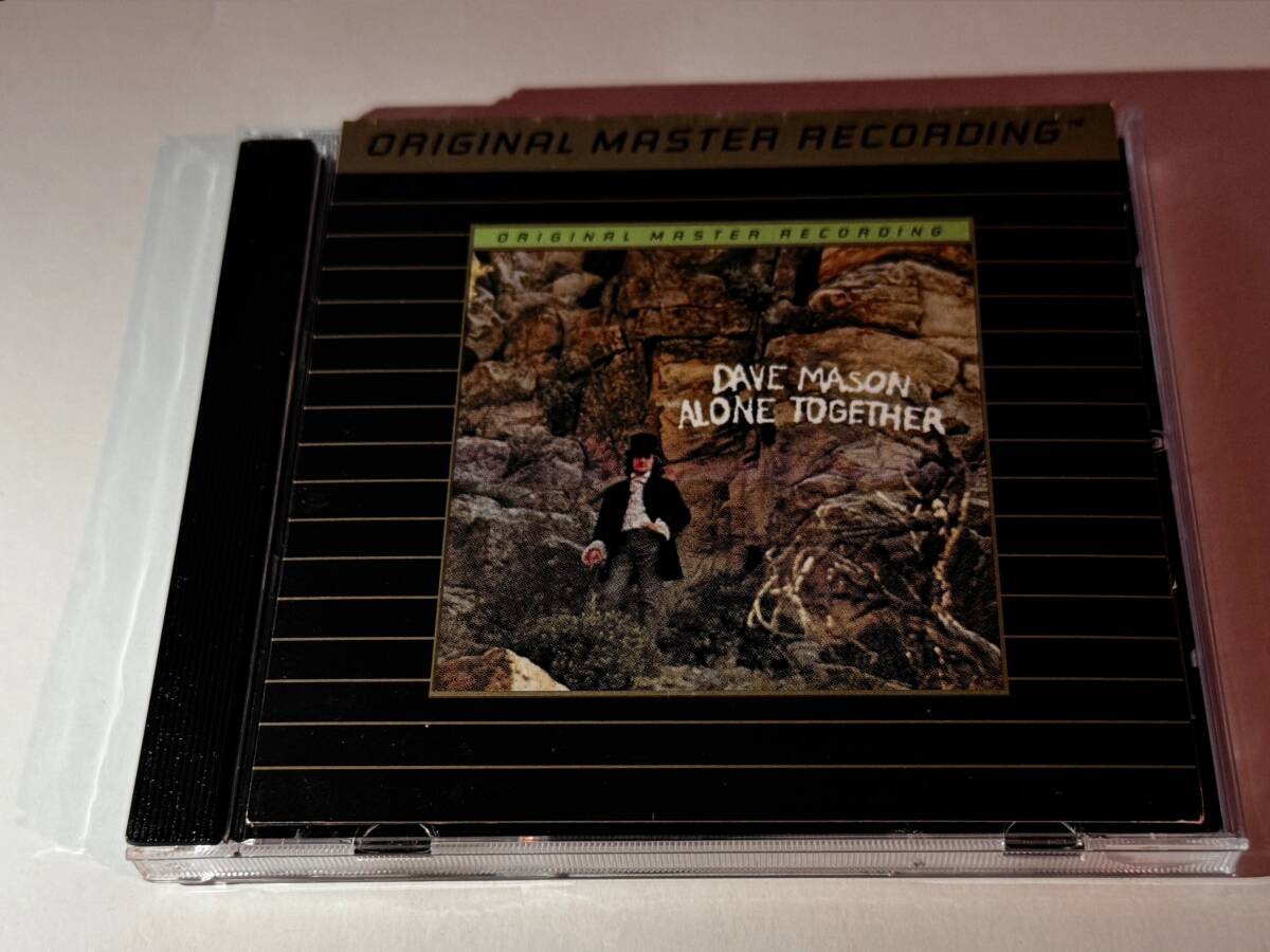 Dave Mason Alone Together MFSL Mobile Fidelity 24KT GOLD CD モービル・フィデリティ デイヴ・メイスン
