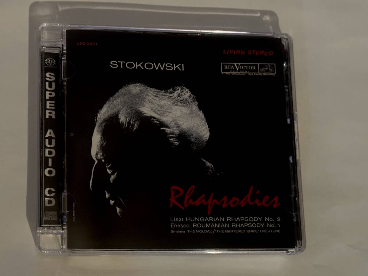 STOKOWSKI RHAPSODIES RCA LIVING STEREO multi 3-Channel