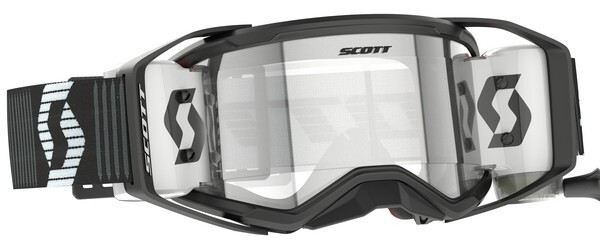 SCOTT （スコット） ゴーグル PROSPECT2.0（プロスペクト）WFS　ブラック/ホワイト（ロールオフ付き）　正規(guī)輸入品　WESTWOODMX　25