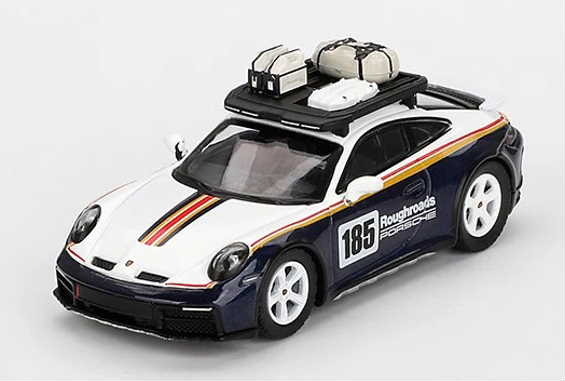 1/64 MINI-GT Porsche ポルシェ 911 ダカール ラリー デザインパッケージ (左ハンドル)【805】