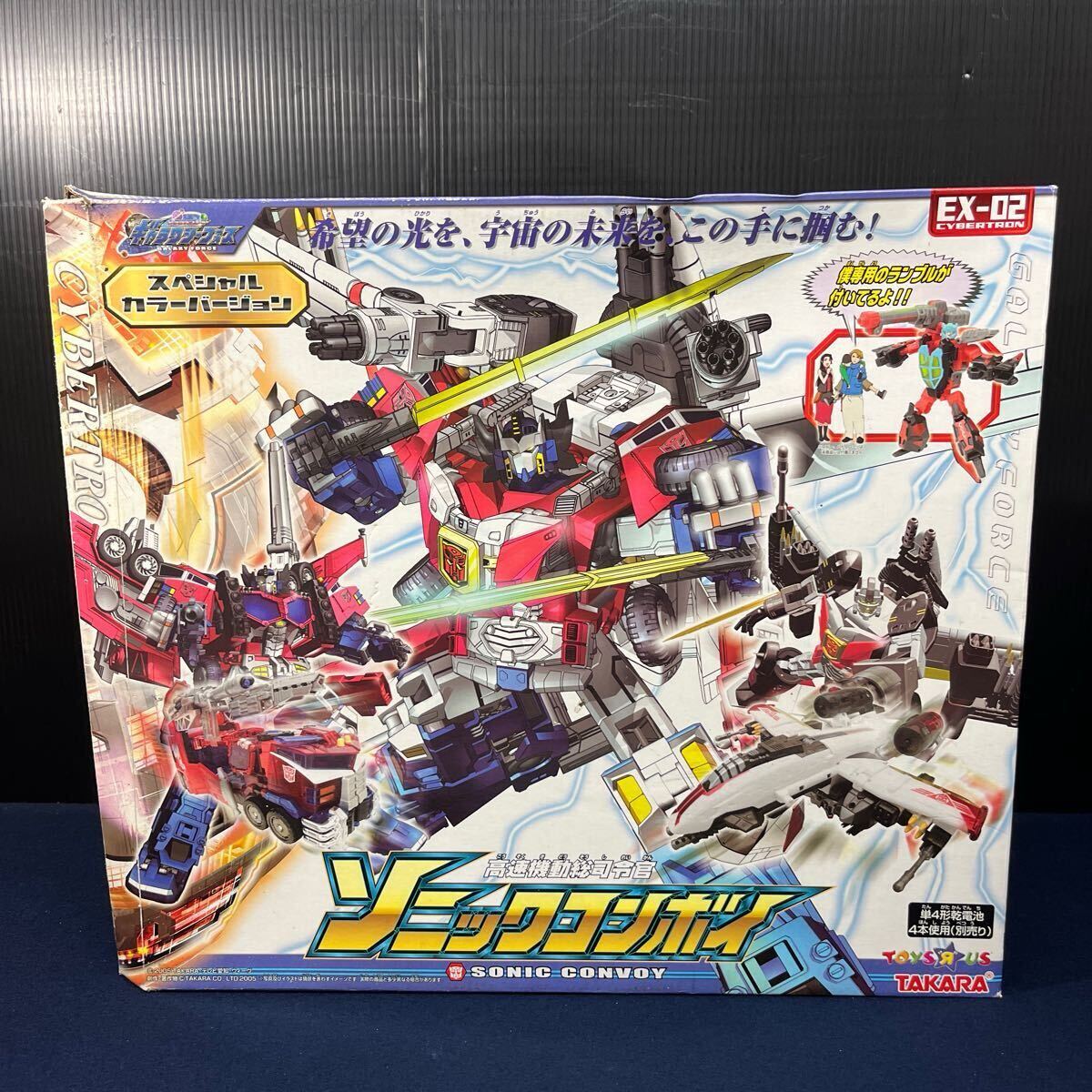 未開封・未使用品 トランスフォーマー ソニックコンボイ