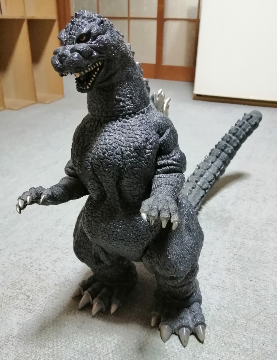 【年間ランキング6年連続受賞】 ゴジラ。大迫力ビッグサイズ。ソフビ。フィギュア。BANDAI。1991 ゴジラ