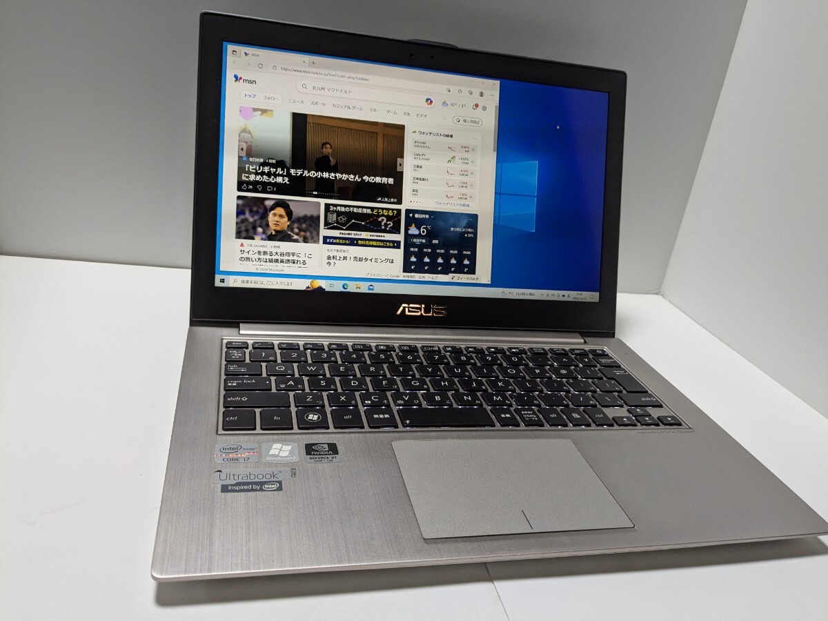 ASUS Ultrabook ZENBOOK UX32VD 2012年10月発売 SSD256｜Yahoo