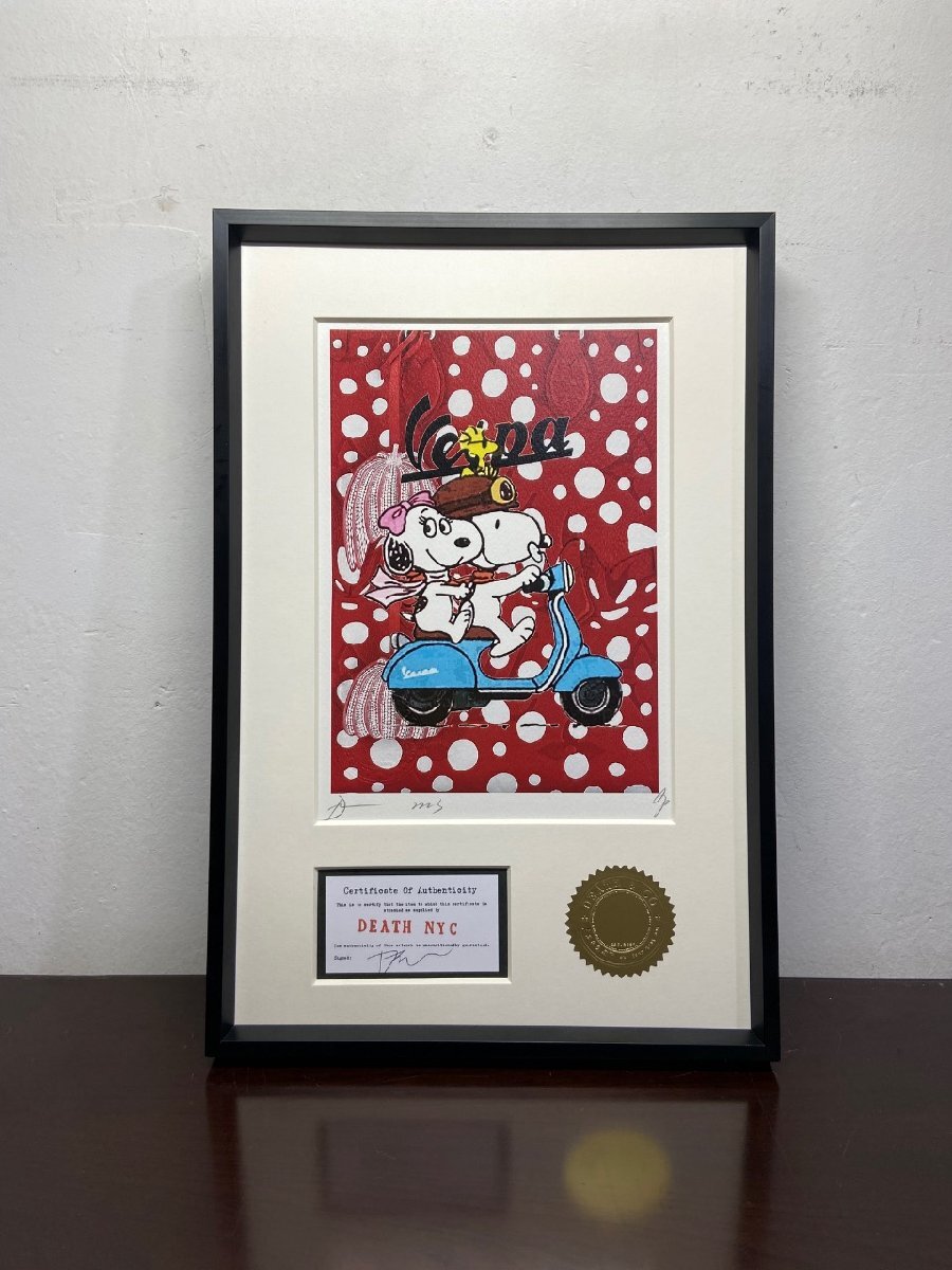 新品 正規品!!  DEATH NYC アリス&スヌーピー & スヌーピー ポップアート コレクション