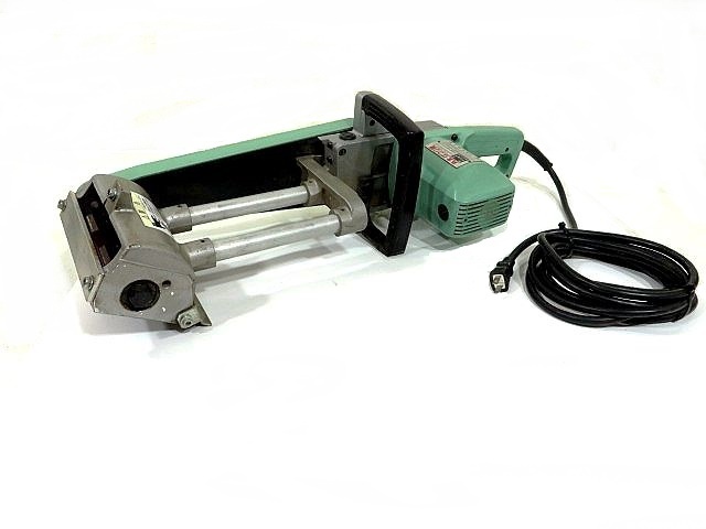 松井鉄工所 丸太はつり機 LS-101 100V 切削幅136mm (525)