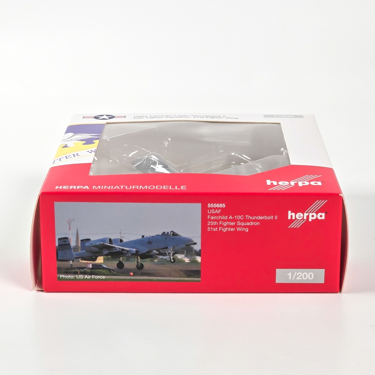 Helpa ヘルパ 555685 1/200 A-10C アメリカ空軍 第51戦闘航空団 第25 Helpa ヘルパ 555685 1/200 A-10C アメリカ空軍 第51戦闘航空団 第25