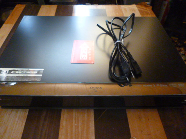 シャープ　ブルーレイレコーダーBD-HDW43　作動(dòng)難ありジャンク