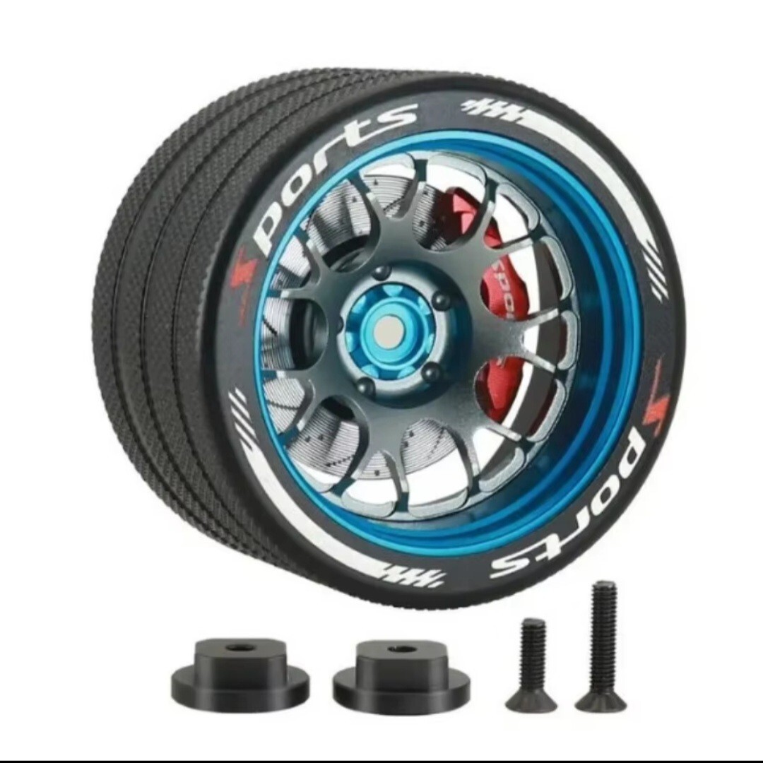即決《送料無料》■高級■ メッシュ　青■ アルミ ハンドル ステアリング ホイール FUTABA SANWA KO 等 4PX 7PX 10PX MT4 MT5 MT2 MT17