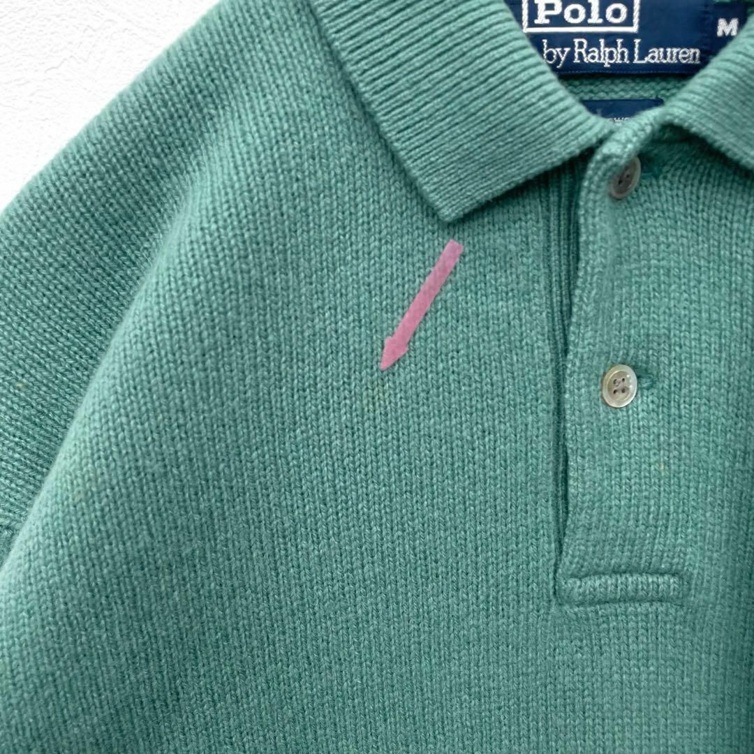 ヴィンテージ ポロラルフローレン 長袖 ポロシャツニット ヴィンテージ ポロラルフローレン 長袖 ポロシャツニット
