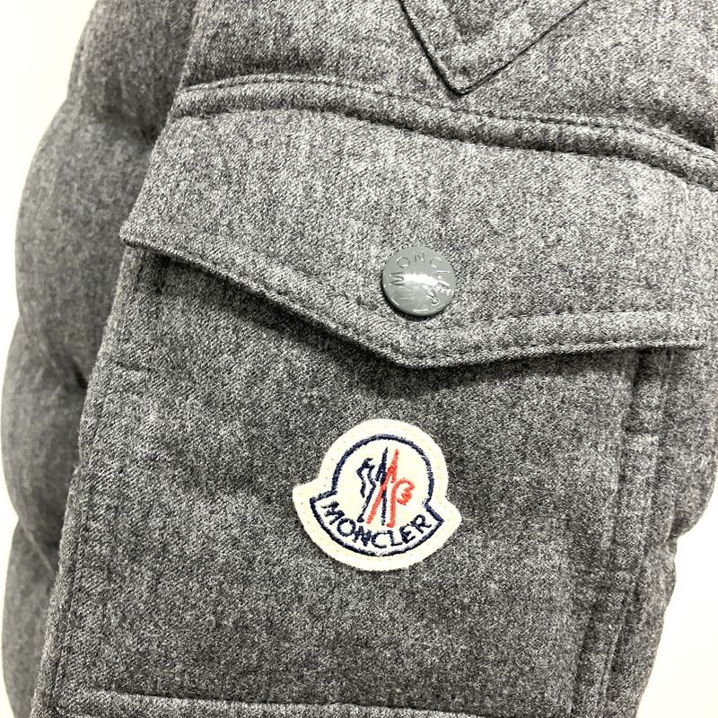 モンクレール MONCLER モンジュネーヴル ダウンジャケット B20914033805 グレー メンズ