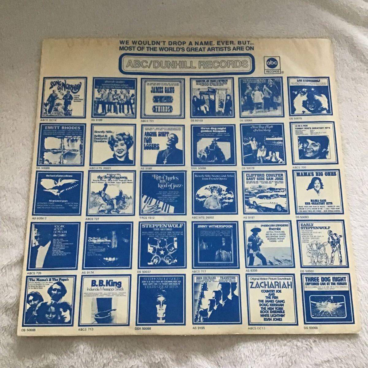 US запись /B.B. KING/LIVE IN COOK COUNTY JAIL 1971 год рис ABC tech s Charger ke