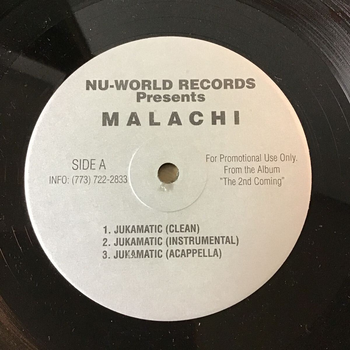 R&B、ソウル 12inch / MALACHI / JUKAMATIC/KEEP IT CUMMIN