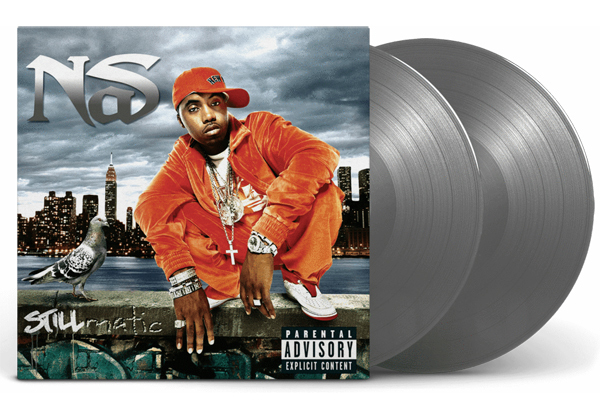 未開封 ナズ Stillmatic 限定シルバーカラー2枚組LP Nas Mary J. Blige Amerie AZ Large Professor DJ Premier Swizz Beatz