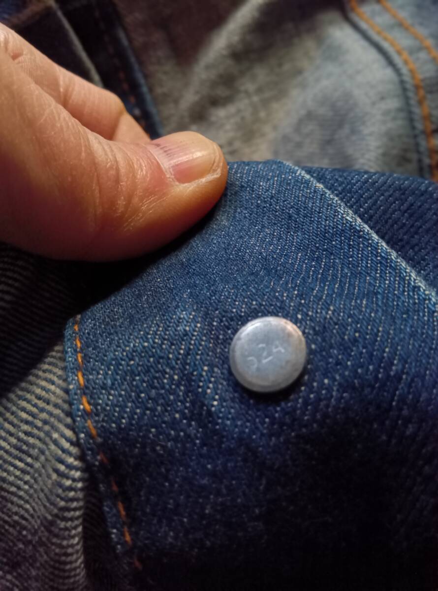 60s ビンテージ Levis 70505 BigE サイズ42位 ケアタグ無(wú)し トラッカー 4th 557 サード