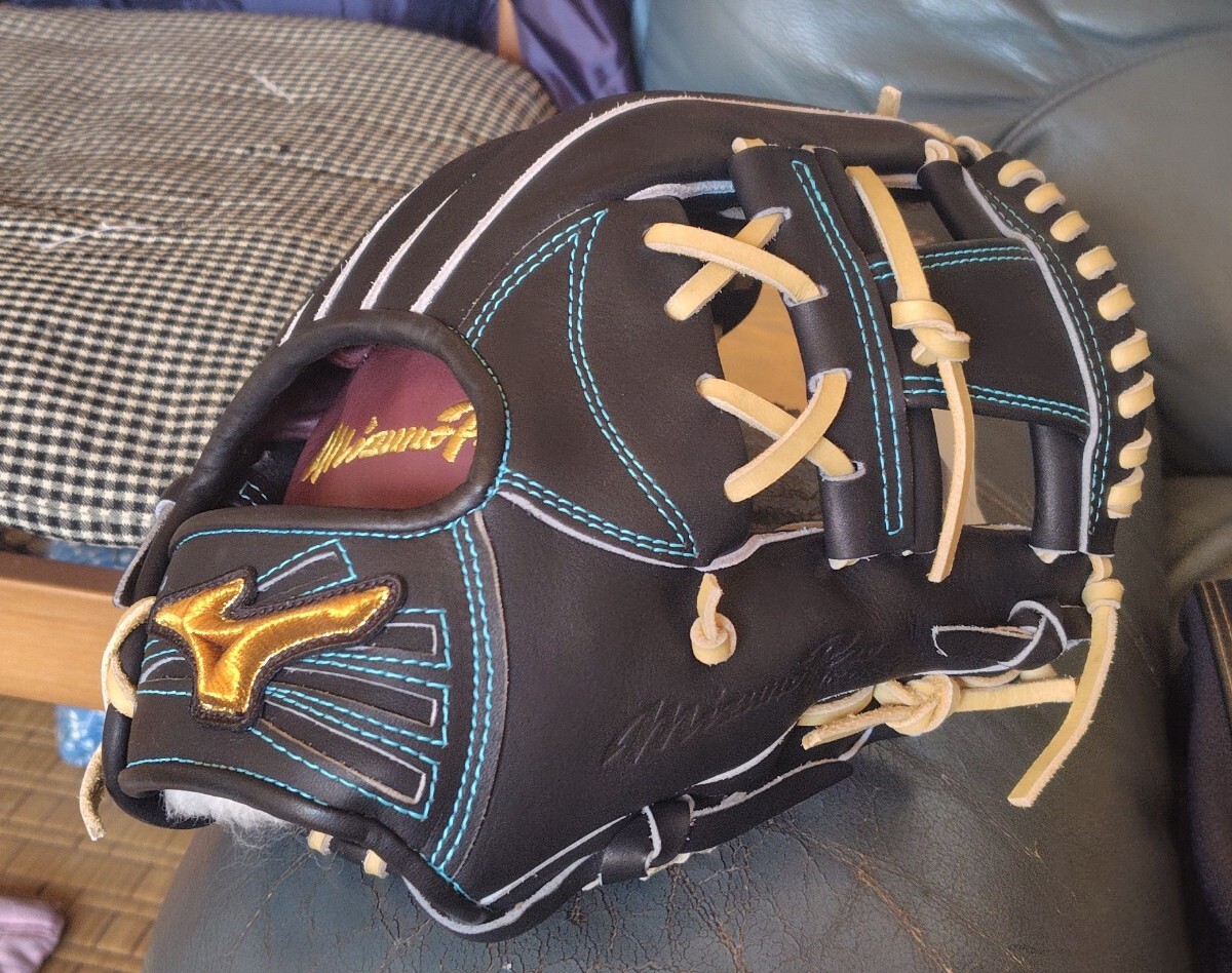 ミズノプロ硬式内野手用オーダーグローブ サイズ9 坂本型 新品未使用 グローブ袋、箱付き 波賀ジャパン