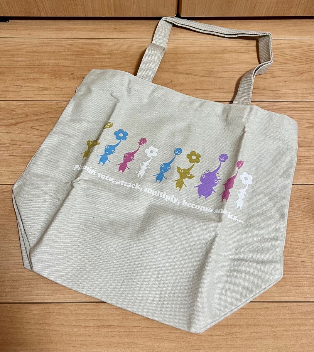 未使用★ピクミン★トートバッグ★クラブニンテンドー★任天堂★非売品