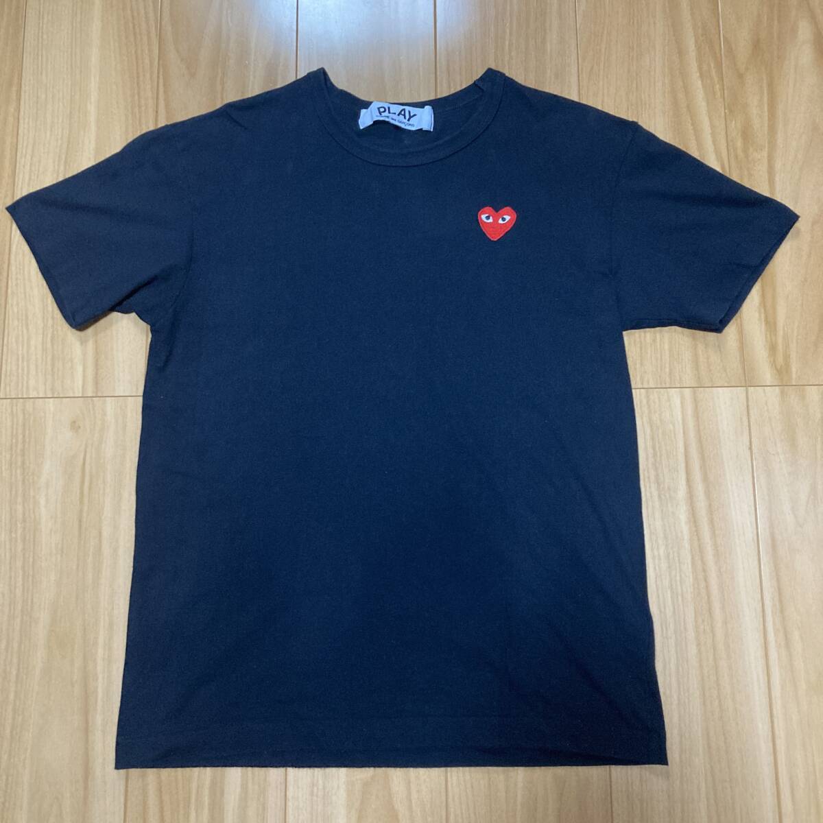 ■美品 正規品■PLAY コムデギャルソン ハート 半袖 Tシャツ■L■AD2016■AZ-T108■