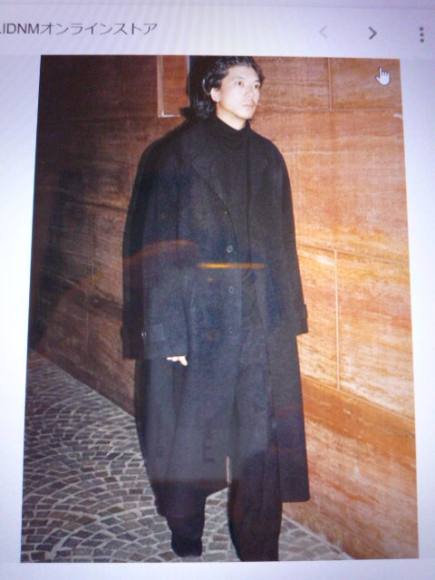 lidnm STRECCAN REVER COAT Mサイズ