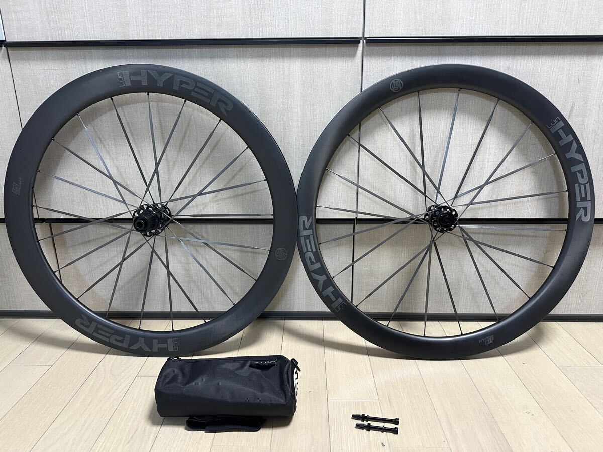 45250円 LUN HYPER D45 2024 3.0 カーボンホイール レーザーロゴ 45250円 LUN HYPER D45 2024 3.0 カーボンホイール レーザーロゴ