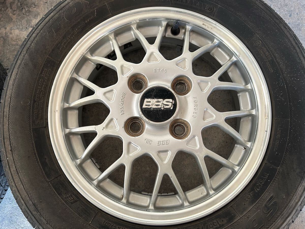 スバル 純正オプション BBS 13インチ ホイール 4本セット スバル 純正オプション BBS 13インチ ホイール 4本セット