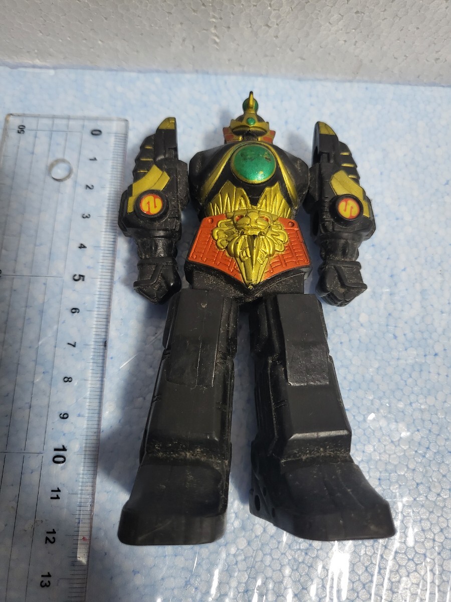 當(dāng)時(shí)物 絶版フィギュア 1993年 BANDAI バンダイ 五星戦隊(duì)ダイレンジャー大連王 プラデラ MADE IN JAPAN ジャンク現(xiàn)狀品