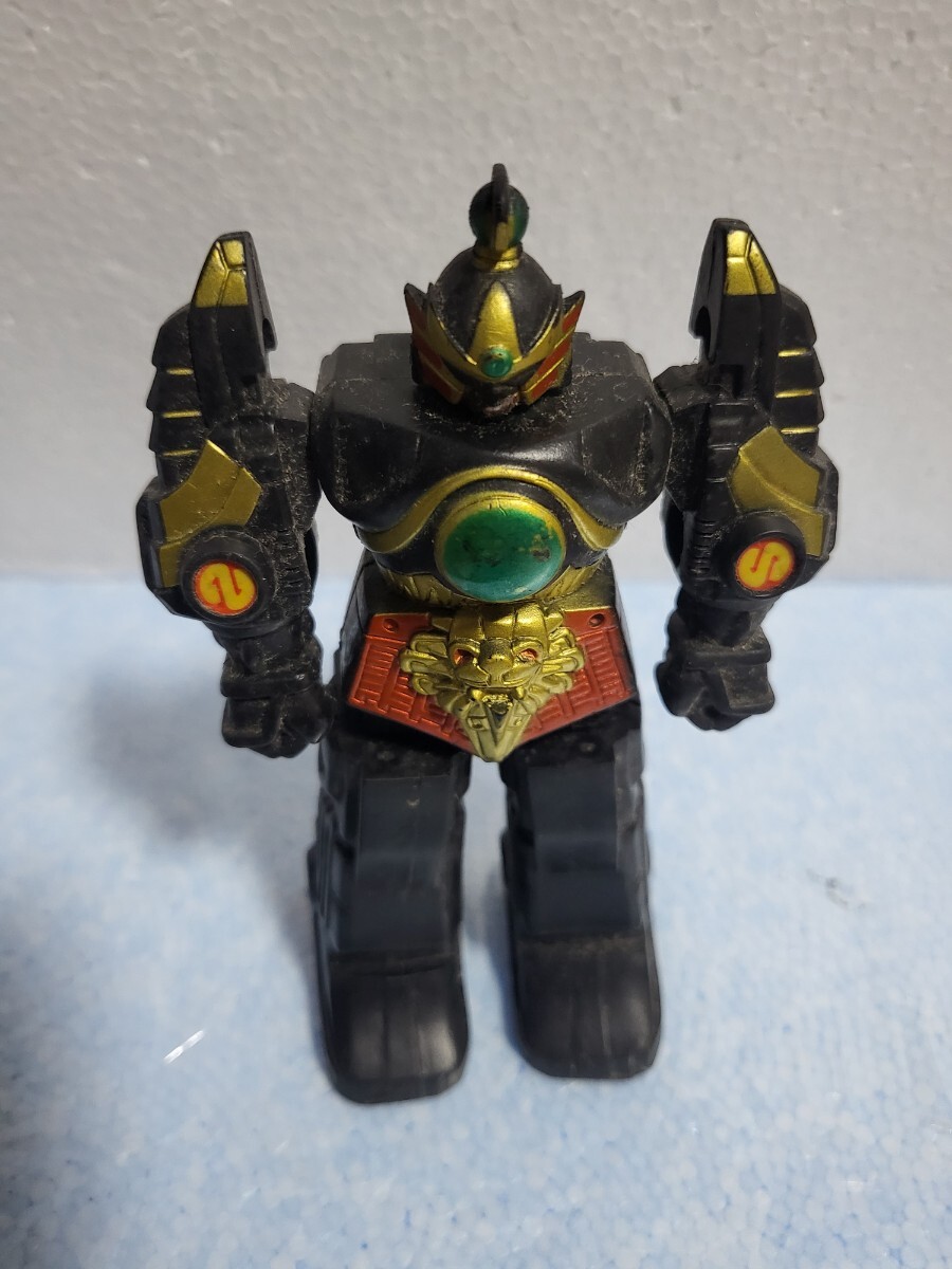 當(dāng)時(shí)物 絶版フィギュア 1993年 BANDAI バンダイ 五星戦隊(duì)ダイレンジャー大連王 プラデラ MADE IN JAPAN ジャンク現(xiàn)狀品