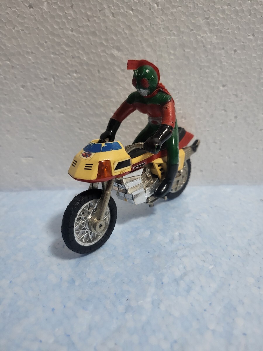 昭和当時物 超合金 PB-95 ポピニカ シリーズ 仮面ライダー スカイライダー スカイターボ 当時物 超合金 MADE IN JAPAN SKYTURBO ポピー