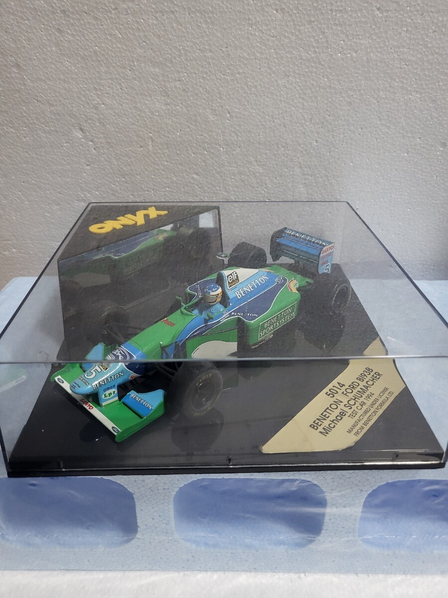 絶版ミニカー ONYX 5014 1/24 F1 ベネトン フォード B193B 1994 ダイキャスト ミニカー BENETTON FORD B193B TEST CAR 1994