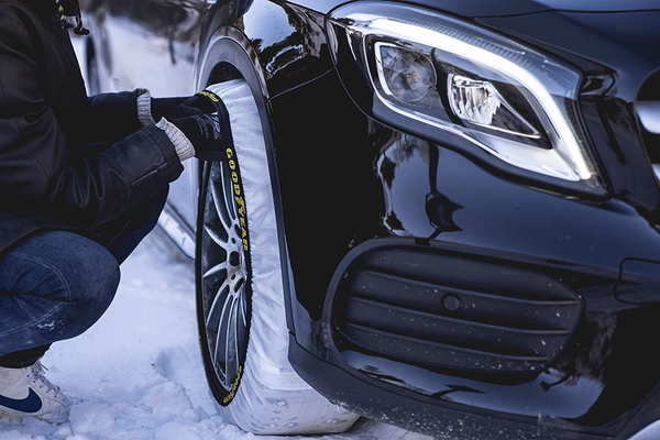 グッドイヤー スノーソックス スーパータイプ XLサイズ 14インチ GOOD YEAR SNOW SOCKS 布制タイヤチェーン 非金屬 チェーン規(guī)制対応品