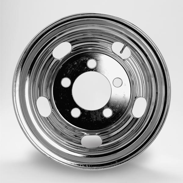 トラック?バス用ホイール 1本 フロント DOT-X メッキホイール【17.5×5.25 5-203.2 offset:115 JIS】DOTX 17.5インチ 5穴 オフセット:115
