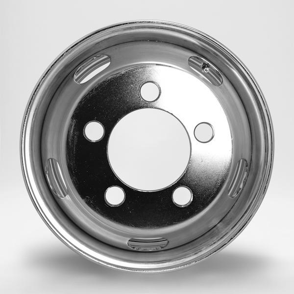 トラック?バス用ホイール 1本 リア DOT-X メッキホイール【17.5×5.25 5-203.2 offset:115 JIS】DOTX 17.5インチ 5穴 オフセット:115 1枚