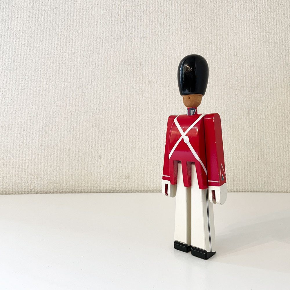 ◎ カイボイスン KAY BOJESEN 王立衛兵隊  Guard 木製オブジェ H21.5cm ビーチ材 デンマーク 北欧雑貨 付属品欠品