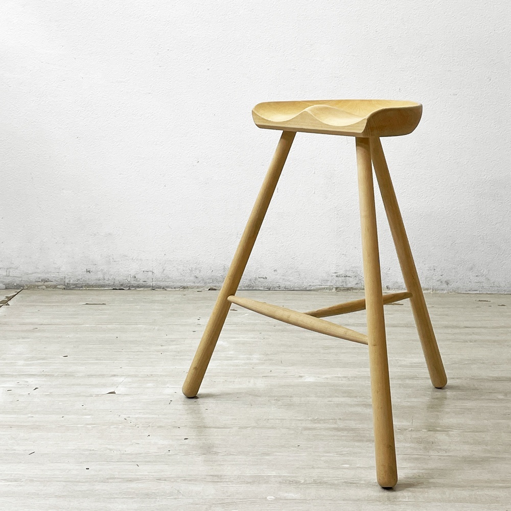 ● ワーナー Werner シューメーカーチェア Shoemaker Chair NO.69 スツール ビーチ材 ラーズ・ワーナー デンマーク 北欧家具