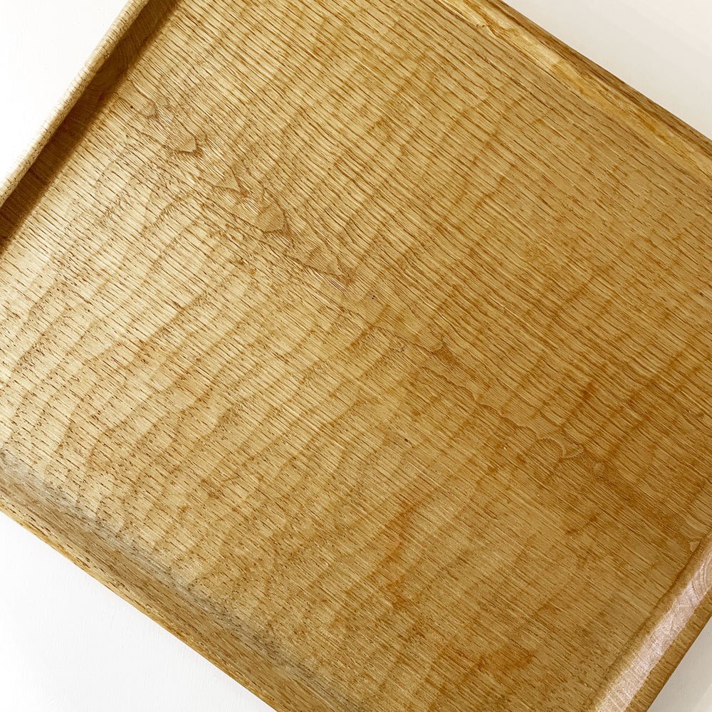 ◎ 三谷龍二 Ryuji Mitani 長角盆 ウッドトレー 折敷 31×27cm 鑿 ◎ 三谷龍二 Ryuji Mitani 長角盆 ウッドトレー 折敷 31×27cm 鑿