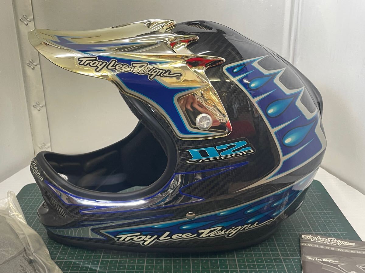 新品未使用 2000MY Troy Lee Designs D2 Carbon MTB Helmet M/L 新品未使用 2000MY Troy Lee Designs D2 Carbon MTB Helmet M/L