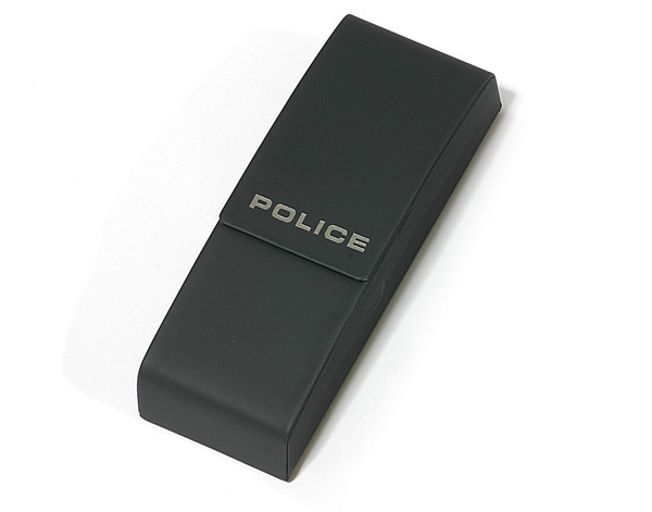 新品未使用 POLICE チタンフレーム メガネ メンズ ポリス 正規(guī)代理店品 g48j-0k59 ナイロール